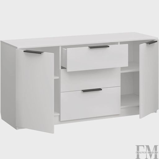 Комод «Чарли 9.1», белый